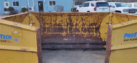 used skid steer snow pusher for sale|14' snow pusher for sale.